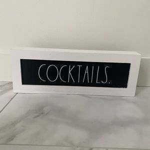 2/$75💥- HOME | Rae Dunn Cocktails sign